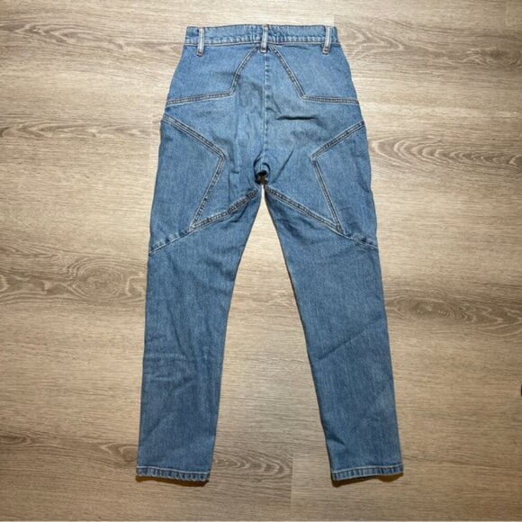 Revice Star Stitch Skinny Jeans Blue Denim Size 26 - Picture 8 of 9